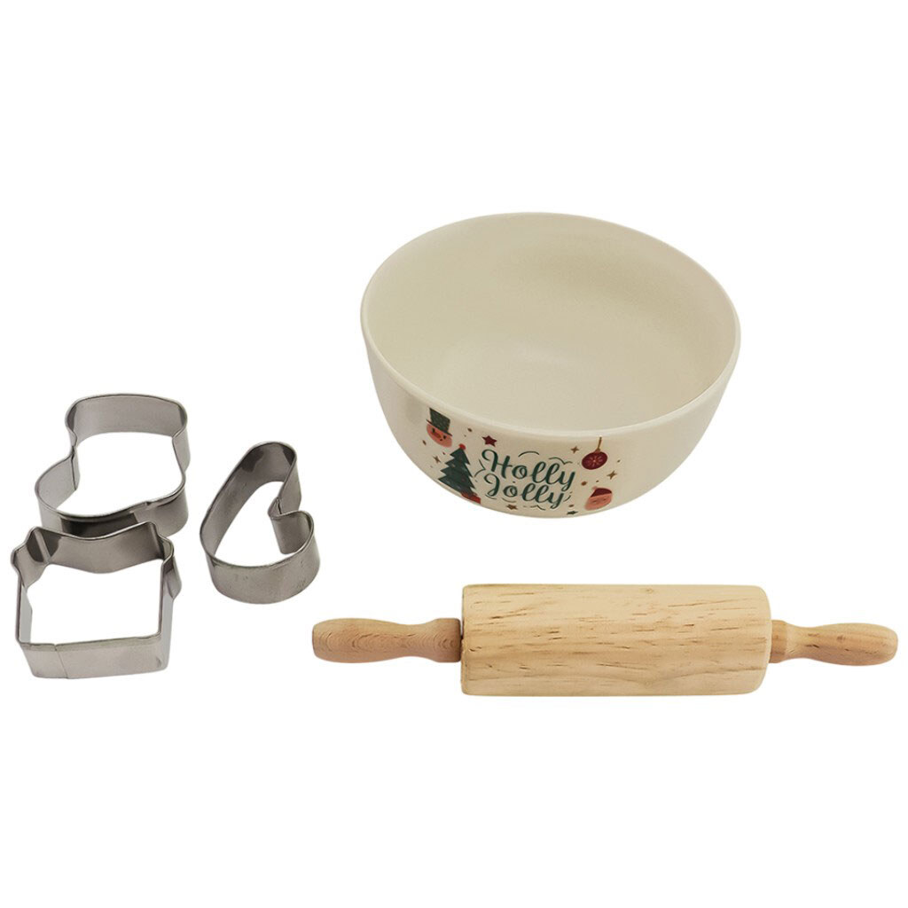 Набор для выпечки Excellent Houseware "Рождественский", 5 предметов - № 1 Набор для выпечки Excellent Houseware "Рождественский", 5 предметов - № 1