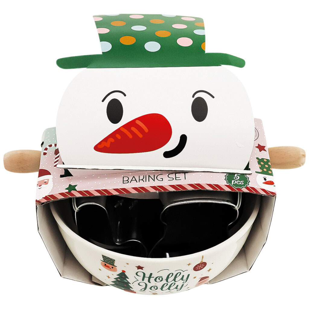 Набор для выпечки Excellent Houseware "Рождественский", 5 предметов - № 2 Набор для выпечки Excellent Houseware "Рождественский", 5 предметов - № 2