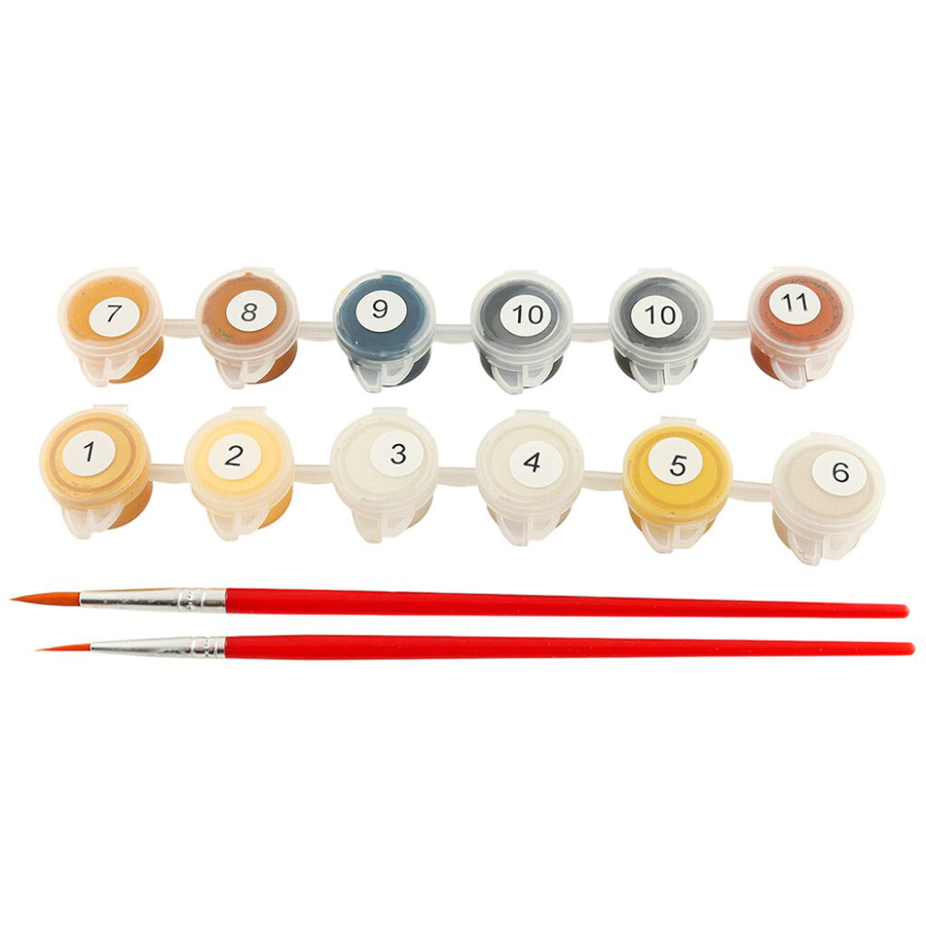 Набор для творчества, картины по номерам, 25х57 см, 12х38 см - № 5 Набор для творчества, картины по номерам, 25х57 см, 12х38 см - № 5