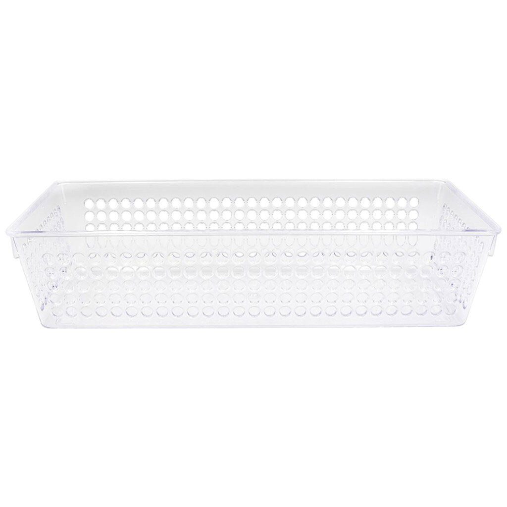 Органайзер для дрібниць пластиковий EMHOUSE прозорий, 26,3 x11,3x6,2 см - № 2 Органайзер для дрібниць пластиковий EMHOUSE прозорий, 26,3 x11,3x6,2 см - № 2