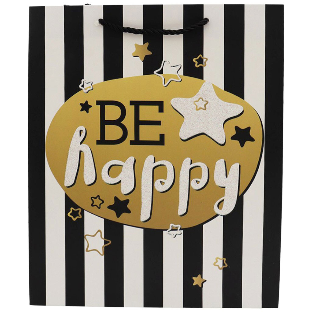 Пакет подарочный бумажный "Нарру Virthday" - № 2 Пакет подарочный бумажный "Нарру Virthday" - № 2