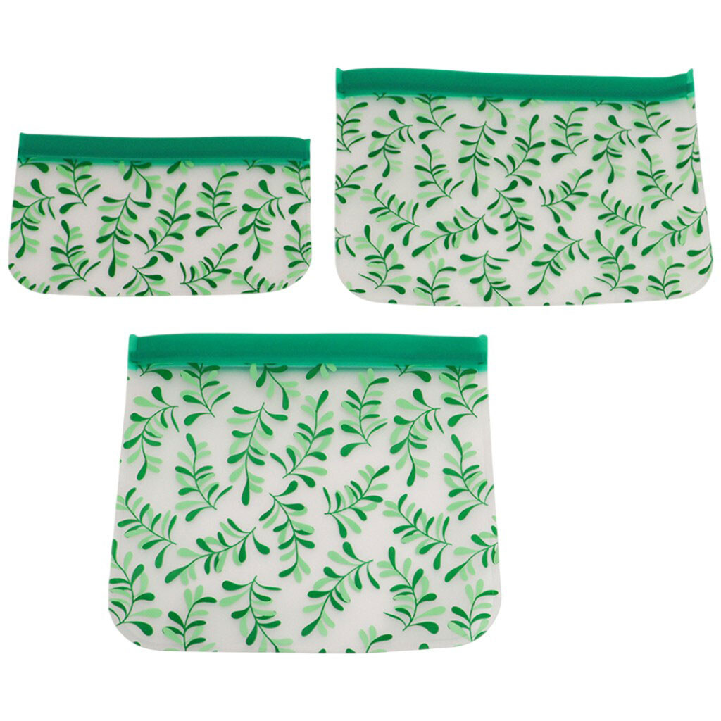 Пакети з zip-застібкою багаторазові Excellent Houseware, 3 шт - № 1 Пакети з zip-застібкою багаторазові Excellent Houseware, 3 шт - № 1