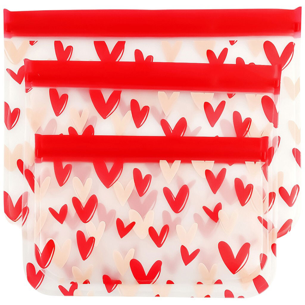 Пакети з zip-застібкою багаторазові Excellent Houseware, 3 шт - № 3 Пакети з zip-застібкою багаторазові Excellent Houseware, 3 шт - № 3