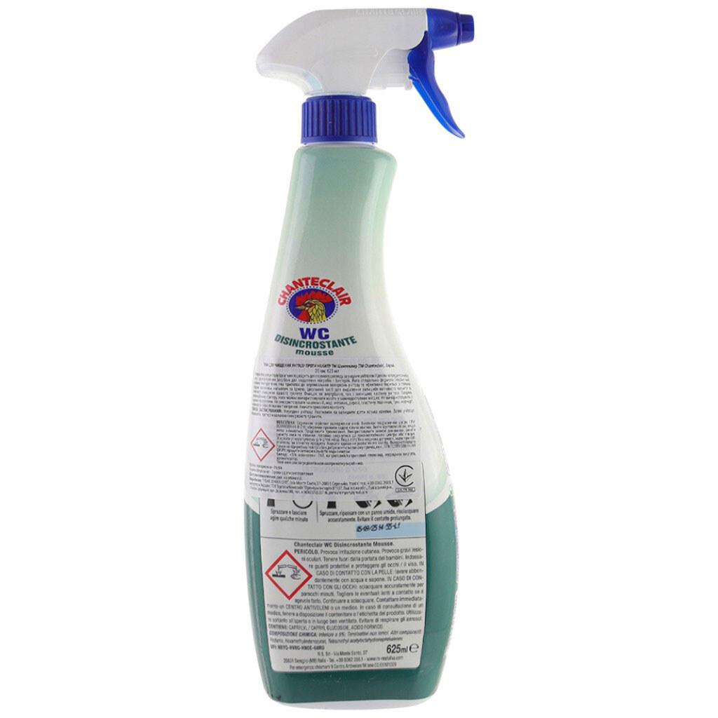 Пена для чистки унитазов Chanteclair Против накипи спрей, 625 мл - № 2 Пена для чистки унитазов Chanteclair Против накипи спрей, 625 мл - № 2