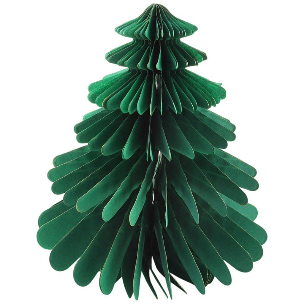 Украшение новогоднее бумажное "Елочка", 24 см - № 1 Украшение новогоднее бумажное "Елочка", 24 см - № 1