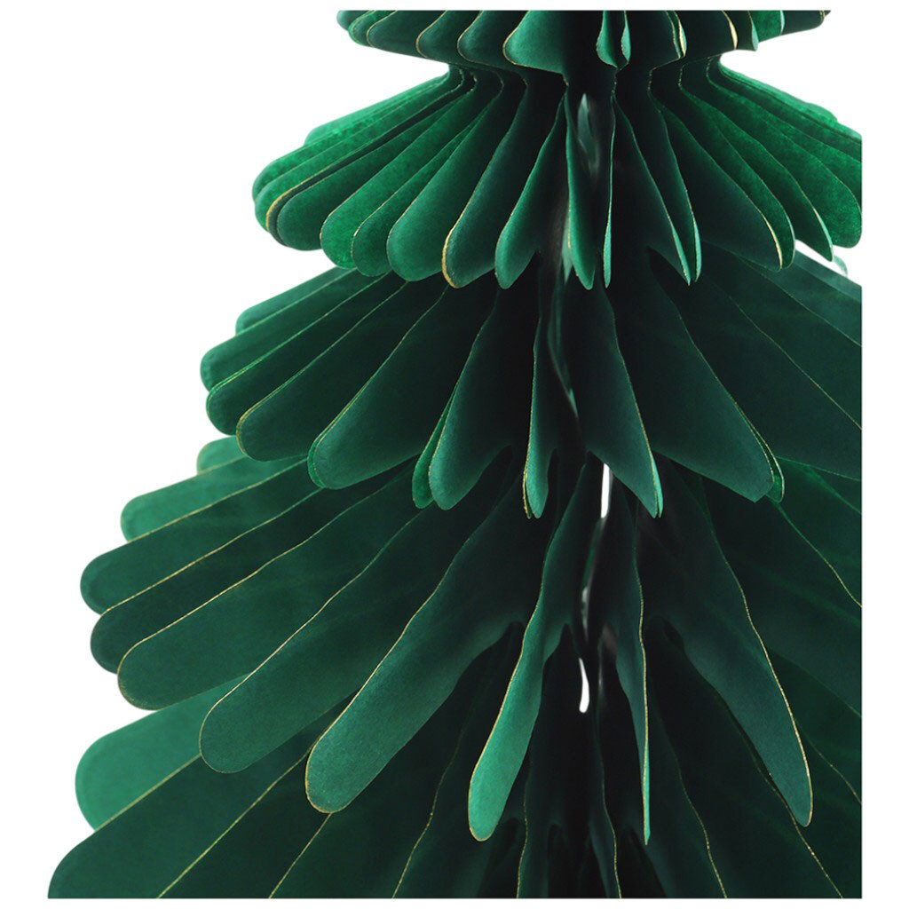 Украшение новогоднее бумажное "Елочка", 24 см - № 3 Украшение новогоднее бумажное "Елочка", 24 см - № 3