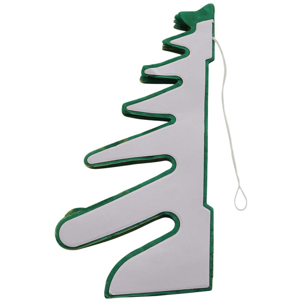 Украшение новогоднее бумажное "Елочка", 24 см - № 4 Украшение новогоднее бумажное "Елочка", 24 см - № 4