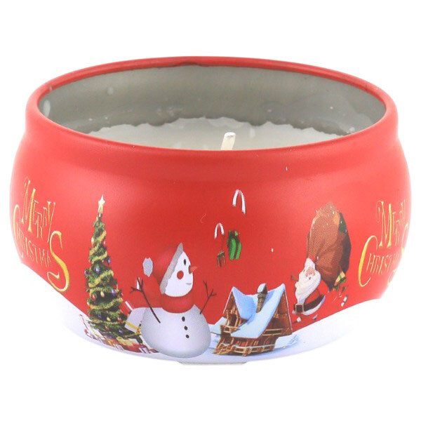 Свічка новорічна в металевій коробці - № 2 Свічка новорічна в металевій коробці - № 2