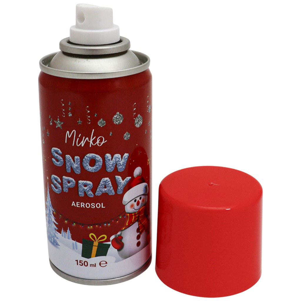 Снег декоративный, аэрозоль 150 мл, Mirko - № 2 Снег декоративный, аэрозоль 150 мл, Mirko - № 2