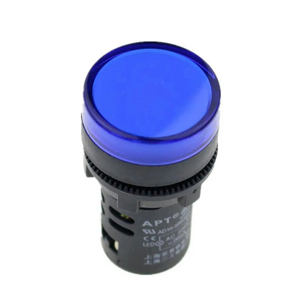 Лампа сигнальна SIGNAL-LAMP-220V-BLUE - № 1 Лампа сигнальна SIGNAL-LAMP-220V-BLUE - № 1