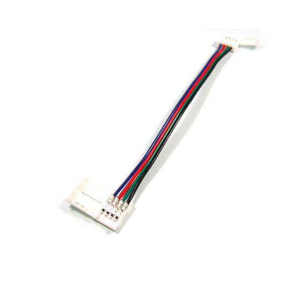 Коннекторы для светодиодных лент Connector 5050.10mm. 2 jack. length 15 cm. RGB - № 1 Коннекторы для светодиодных лент Connector 5050.10mm. 2 jack. length 15 cm. RGB - № 1