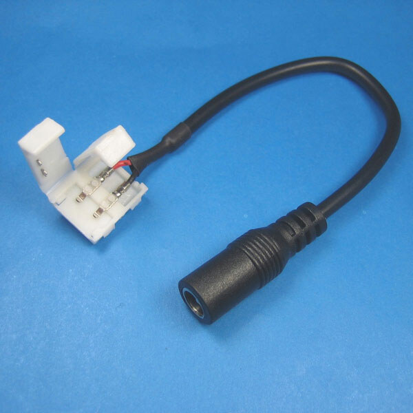 Коннекторы для светодиодных лент CONNECTOR-5050-DC-CONNECTOR-F-BLACK - № 1 Коннекторы для светодиодных лент CONNECTOR-5050-DC-CONNECTOR-F-BLACK - № 1