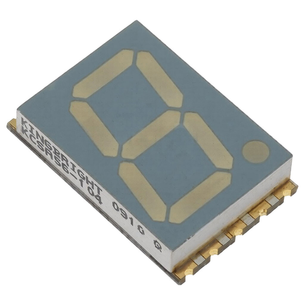 Светодиодный индикатор односимвольный SMD KCSA56-105 - № 1 Светодиодный индикатор односимвольный SMD KCSA56-105 - № 1