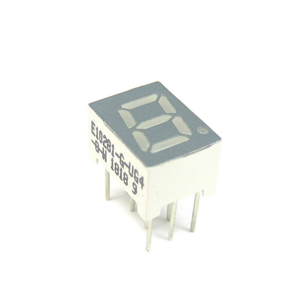 Светодиодный индикатор односимвольный E10281-G-UG4-8-W - № 1 Светодиодный индикатор односимвольный E10281-G-UG4-8-W - № 1