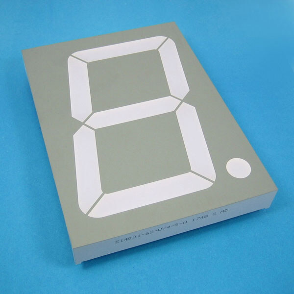 Светодиодный индикатор односимвольный E14001-G2-UY4-8-W - № 1 Светодиодный индикатор односимвольный E14001-G2-UY4-8-W - № 1