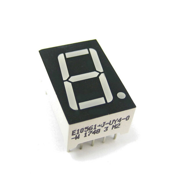Світлодіодний індикатор односимвольний E10561-J-UY4-0-W - № 1 Світлодіодний індикатор односимвольний E10561-J-UY4-0-W - № 1