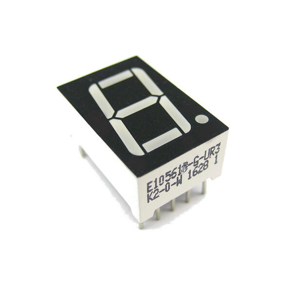 Светодиодный индикатор односимвольный E10561B-G-UR3K2-0-W - № 1 Светодиодный индикатор односимвольный E10561B-G-UR3K2-0-W - № 1