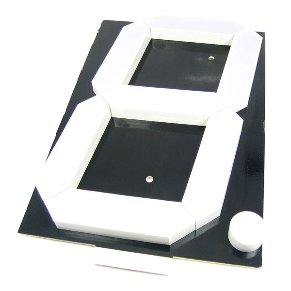 Светодиодный индикатор односимвольный E18001-G-UR3-0-W - № 1 Светодиодный индикатор односимвольный E18001-G-UR3-0-W - № 1