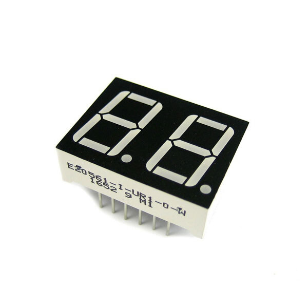 Светодиодный индикатор двухсимвольный E20561-I-UR1-0-W - № 1 Светодиодный индикатор двухсимвольный E20561-I-UR1-0-W - № 1