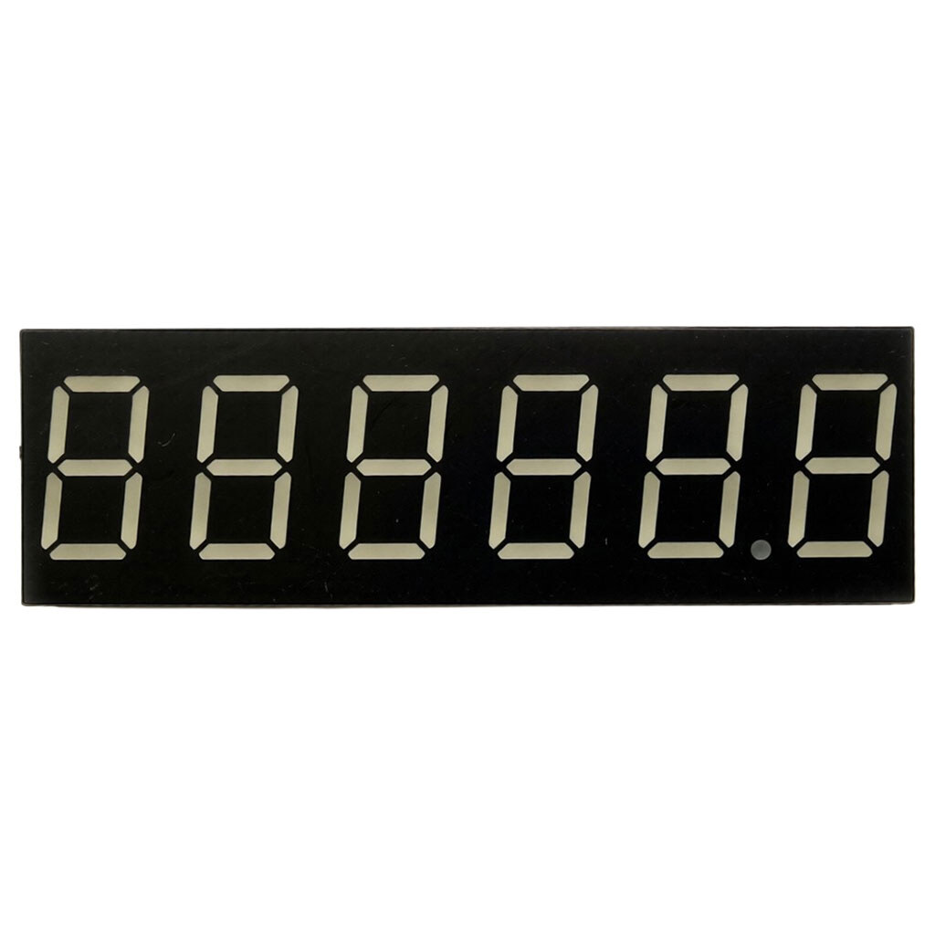 Светодиодный индикатор шестисимвольный E60361-I-UG4-0-W - № 1 Светодиодный индикатор шестисимвольный E60361-I-UG4-0-W - № 1