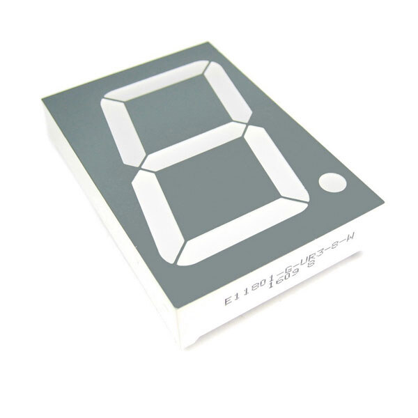 Светодиодный индикатор односимвольный E11801-G-UR3-8-W - № 1 Светодиодный индикатор односимвольный E11801-G-UR3-8-W - № 1