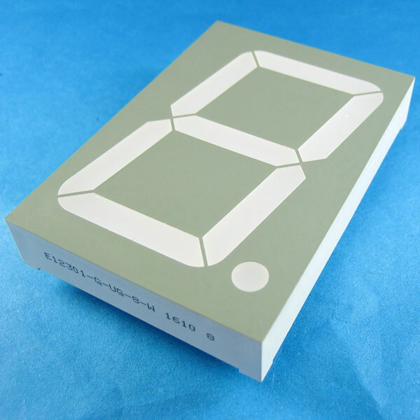 Светодиодный индикатор односимвольный E12301-G-UG-8-W - № 1 Светодиодный индикатор односимвольный E12301-G-UG-8-W - № 1