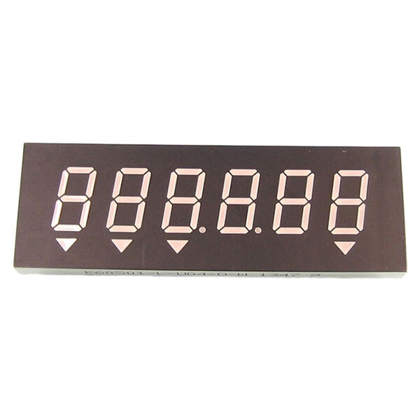 Светодиодный индикатор шестисимвольный E60501-L-UG4-0-W - № 1 Светодиодный индикатор шестисимвольный E60501-L-UG4-0-W - № 1