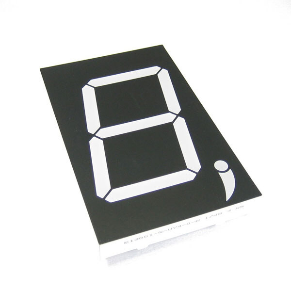 Светодиодный индикатор односимвольный E13001-G-UY4-0-W - № 1 Светодиодный индикатор односимвольный E13001-G-UY4-0-W - № 1