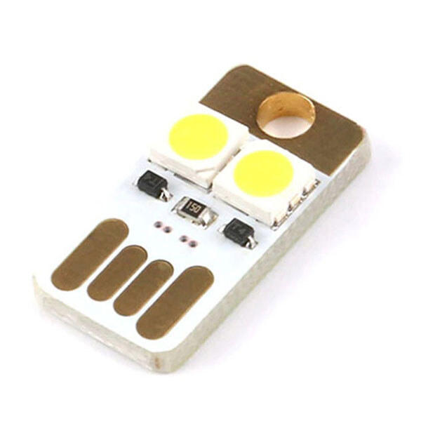 Светодиодный модуль USB Mini PCB 2-Led Lamp COLD - № 1 Светодиодный модуль USB Mini PCB 2-Led Lamp COLD - № 1