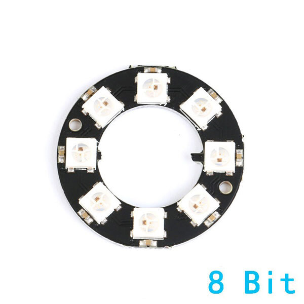 Светодиод SMD WS2812-RGB-RING-8Bit - № 1 Светодиод SMD WS2812-RGB-RING-8Bit - № 1