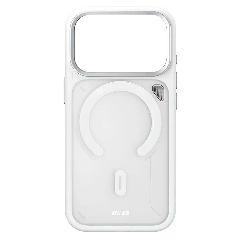 Чехол (накладка) Apple iPhone 17 Pro, Blueo Frosted Heat Dissipation Stand, MagSafe, Белый - № 1 Чехол (накладка) Apple iPhone 17 Pro, Blueo Frosted Heat Dissipation Stand, MagSafe, Белый - № 1