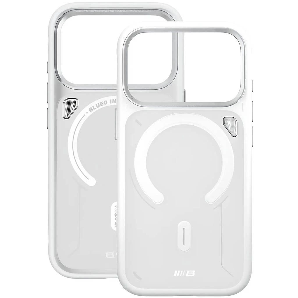 Чехол (накладка) Apple iPhone 17 Pro Max, Blueo Frosted Heat Dissipation Stand, MagSafe, Белый - № 3 Чехол (накладка) Apple iPhone 17 Pro Max, Blueo Frosted Heat Dissipation Stand, MagSafe, Белый - № 3