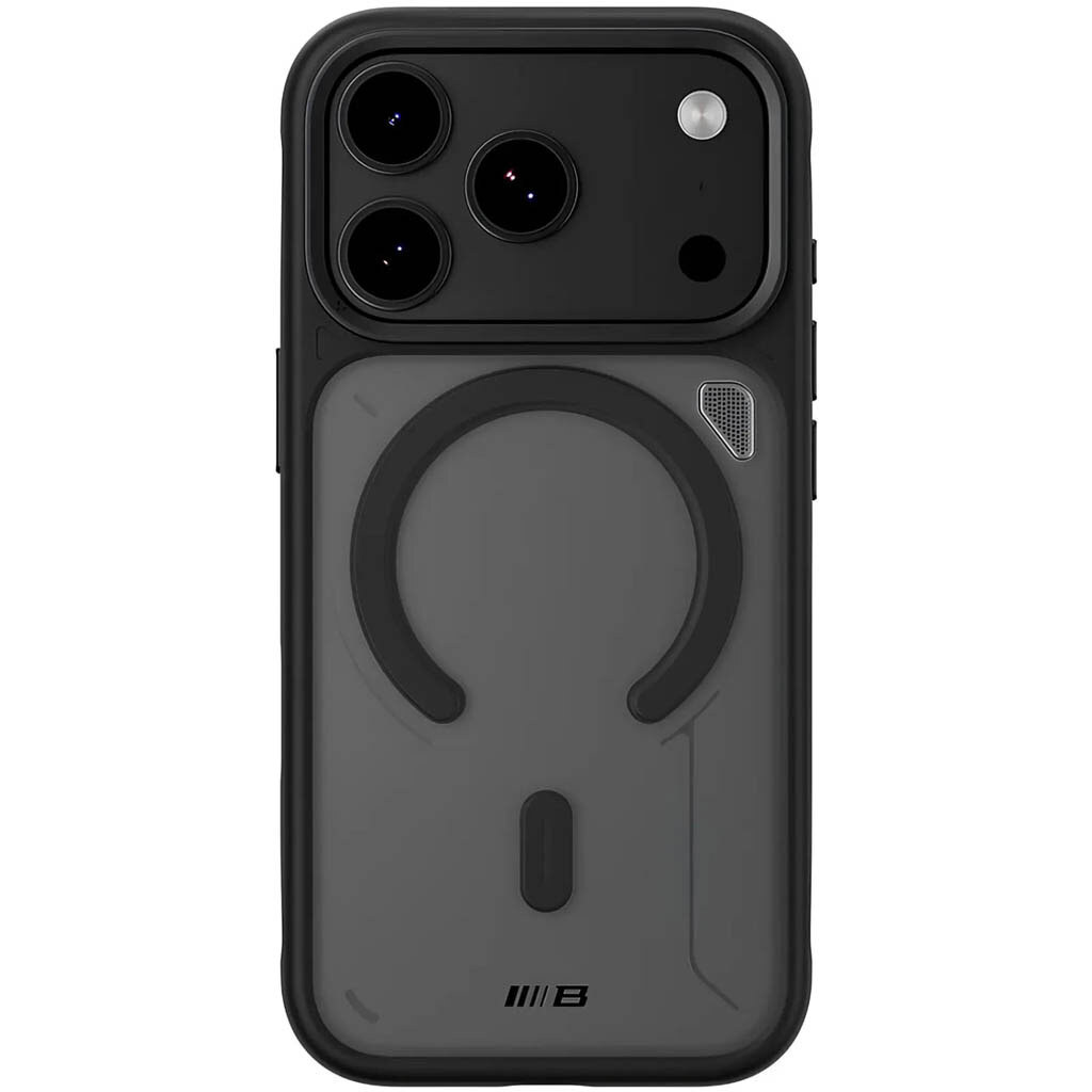 Чехол (накладка) Apple iPhone 17 Pro Max, Blueo Frosted Heat Dissipation Stand, MagSafe, Черный - № 2 Чехол (накладка) Apple iPhone 17 Pro Max, Blueo Frosted Heat Dissipation Stand, MagSafe, Черный - № 2