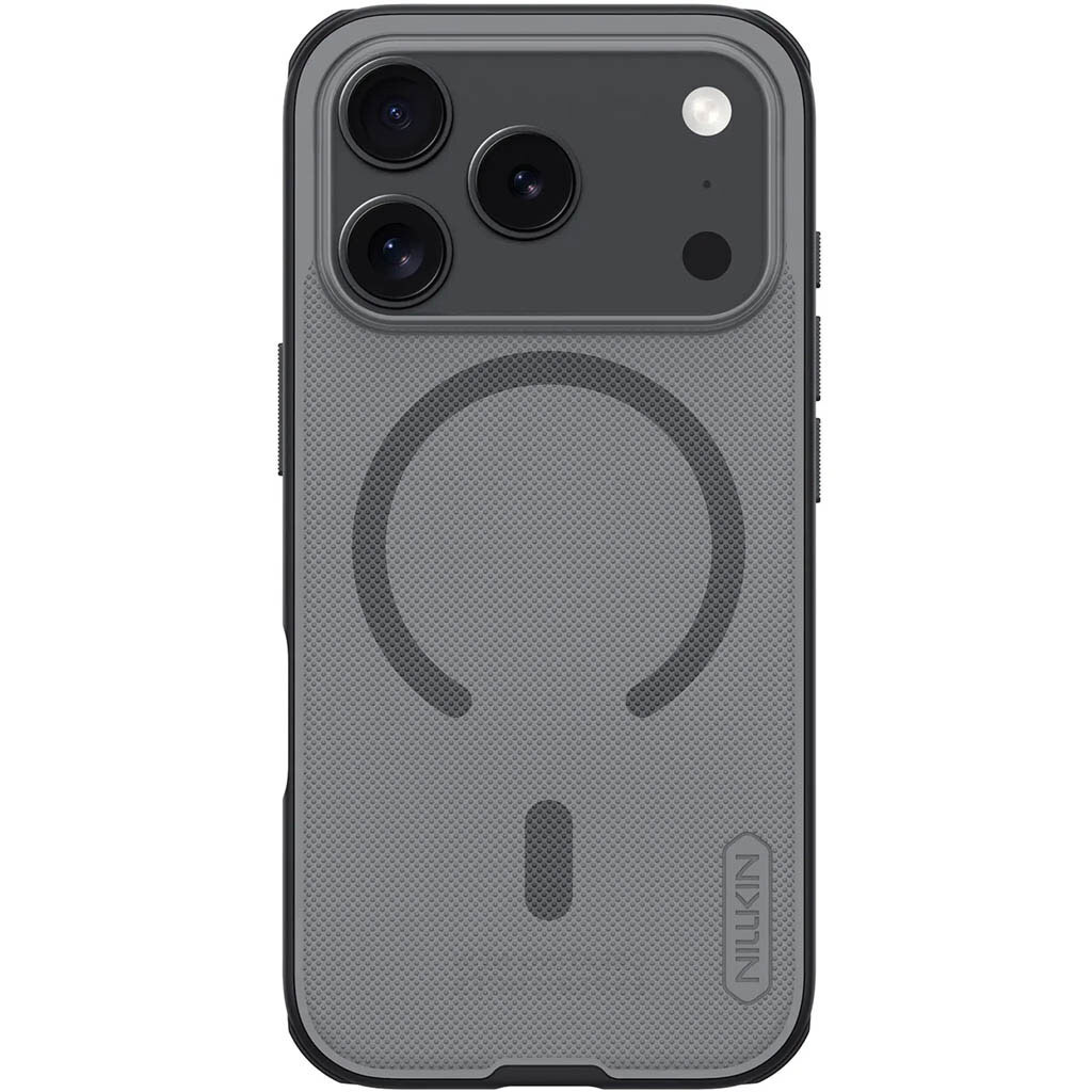 Чехол (накладка) Apple iPhone 17 Pro, Nillkin Matte Magnetic, MagSafe, Transparent Black, Черный - № 3 Чехол (накладка) Apple iPhone 17 Pro, Nillkin Matte Magnetic, MagSafe, Transparent Black, Черный - № 3