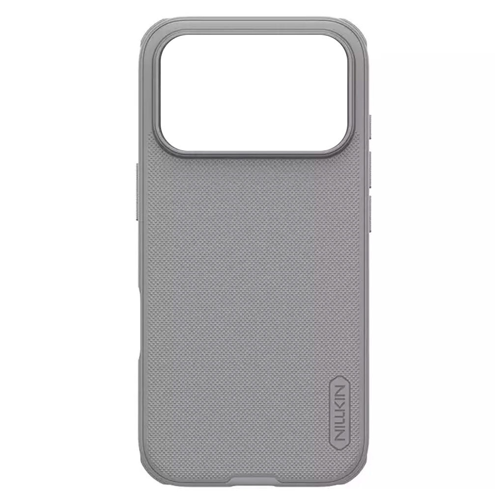Чехол (накладка) Apple iPhone 17 Pro, Nillkin Matte Pro, Titanium Gray, Серый - № 1 Чехол (накладка) Apple iPhone 17 Pro, Nillkin Matte Pro, Titanium Gray, Серый - № 1
