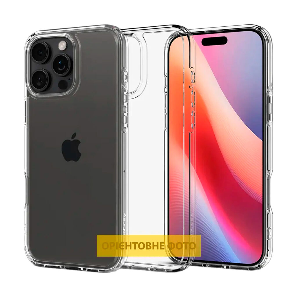 Чехол (накладка) Apple iPhone 17 Pro Max, SGP Ultra Hybrid, Прозрачный - № 1 Чехол (накладка) Apple iPhone 17 Pro Max, SGP Ultra Hybrid, Прозрачный - № 1