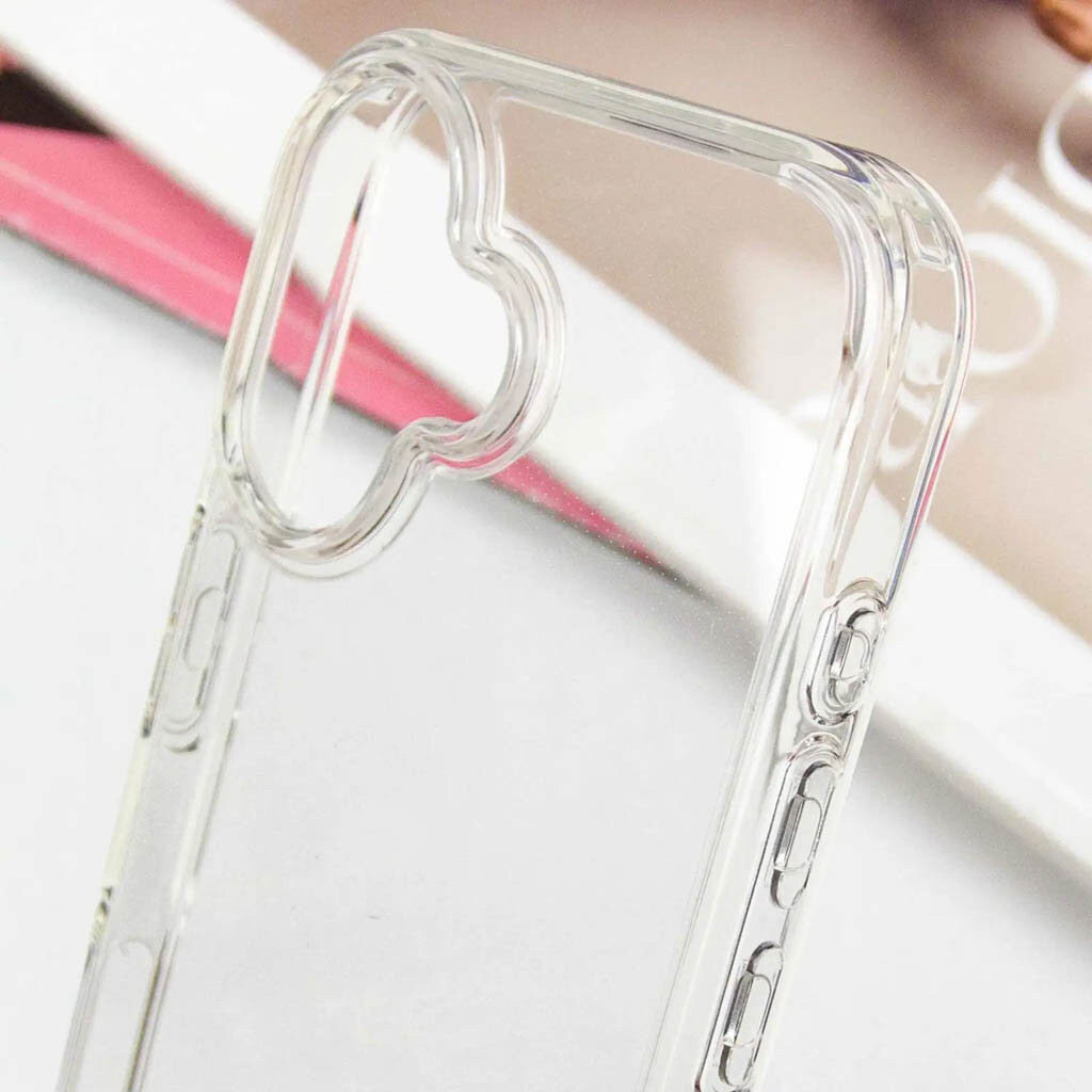 Чехол (накладка) Apple iPhone 17 Pro Max, SGP Ultra Hybrid, Прозрачный - № 4 Чехол (накладка) Apple iPhone 17 Pro Max, SGP Ultra Hybrid, Прозрачный - № 4