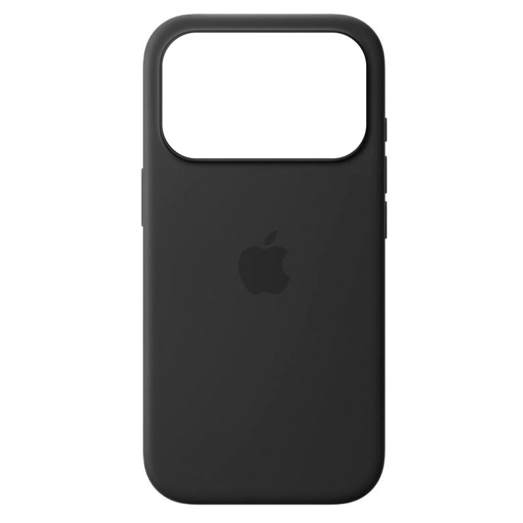 Чехол (накладка) Apple iPhone 17 Pro, Original Silicon Case, MagSafe, Черный - № 1 Чехол (накладка) Apple iPhone 17 Pro, Original Silicon Case, MagSafe, Черный - № 1
