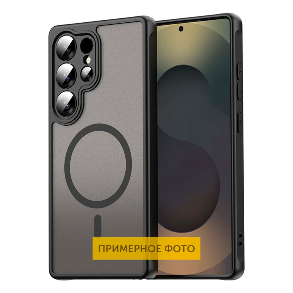 Чехол (накладка) Xiaomi Redmi Note 14, Epik Bloom, MagSafe, Черный - № 1 Чехол (накладка) Xiaomi Redmi Note 14, Epik Bloom, MagSafe, Черный - № 1