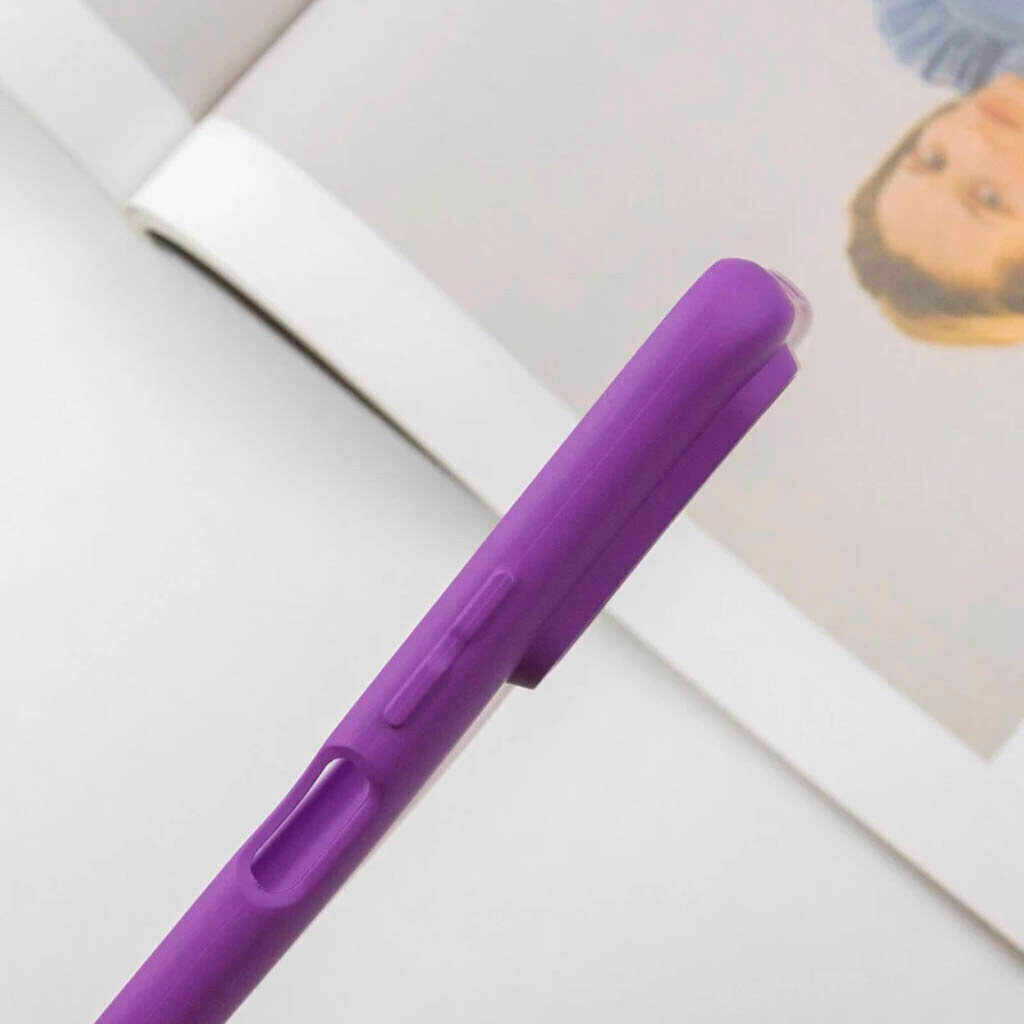 Чехол (накладка) Google Pixel 6 Pro, GETMAN Liquid Silk, Фиолетовый - № 3 Чехол (накладка) Google Pixel 6 Pro, GETMAN Liquid Silk, Фиолетовый - № 3