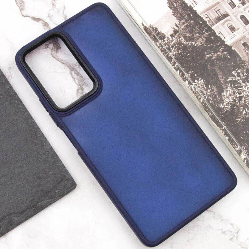 Чехол (накладка) Xiaomi Poco C85 / Redmi 15C, Epik Lyon frosted, Navy Blue, Синий - № 4 Чехол (накладка) Xiaomi Poco C85 / Redmi 15C, Epik Lyon frosted, Navy Blue, Синий - № 4