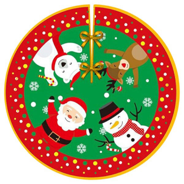 Декоративный коврик под новогоднюю елку, 88 см, Mic - № 1 Декоративный коврик под новогоднюю елку, 88 см, Mic - № 1