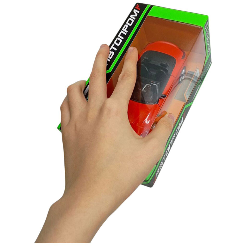 Машина мет. 1:32 "Porsche Cayman S", бат., світло, звук, відкр. двері, Автопром - № 2 Машина мет. 1:32 "Porsche Cayman S", бат., світло, звук, відкр. двері, Автопром - № 2