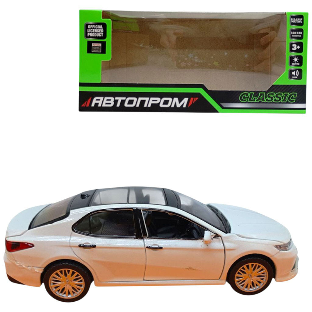 Машина мет. 1:34, "Toyota CAMRY", батар., світло, звук, відкр. двері, Автопром - № 1 Машина мет. 1:34, "Toyota CAMRY", батар., світло, звук, відкр. двері, Автопром - № 1