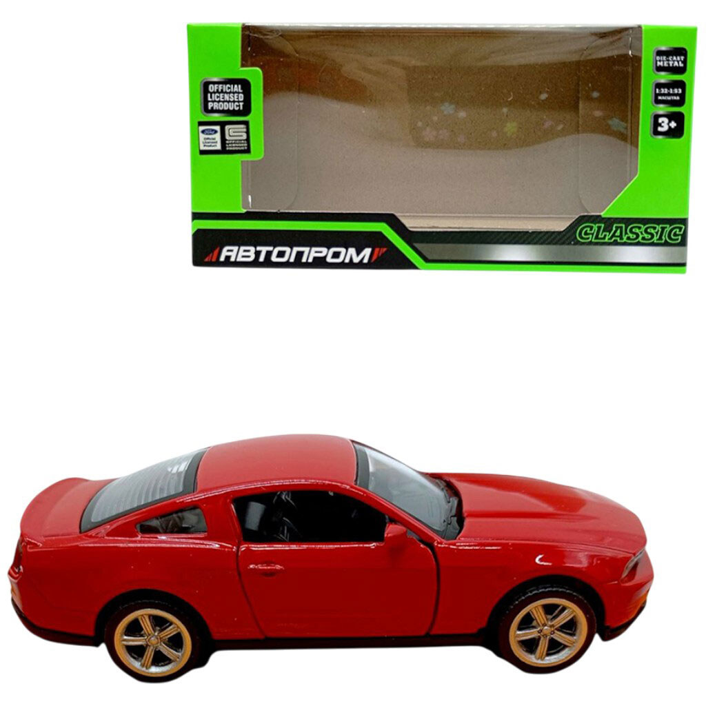 Машина мет. "Ford Mustang GT", Автопром - № 1 Машина мет. "Ford Mustang GT", Автопром - № 1