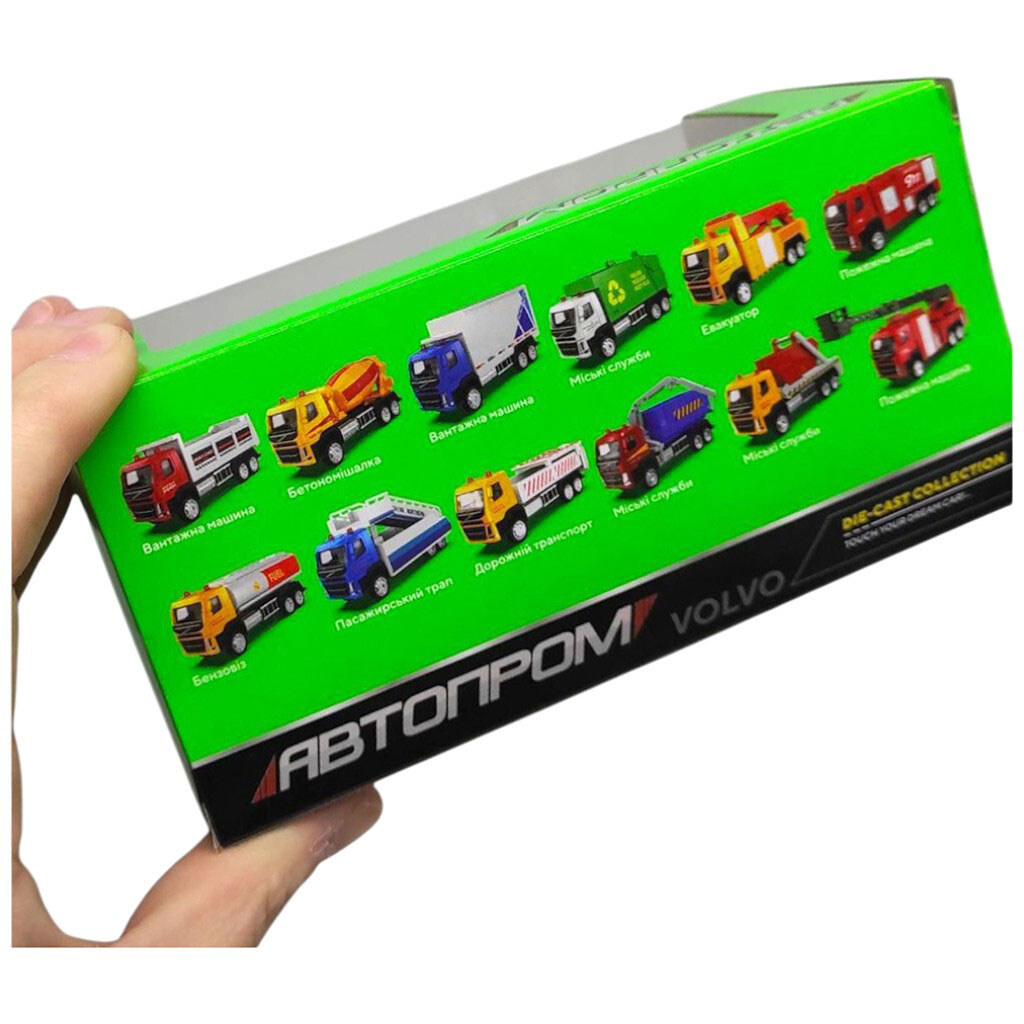 Машина металлическая, 1:72, "Volvo Vehicle with Traffic Arrow Board", 13, 5x7x5 см, Автопром - № 2 Машина металлическая, 1:72, "Volvo Vehicle with Traffic Arrow Board", 13, 5x7x5 см, Автопром - № 2