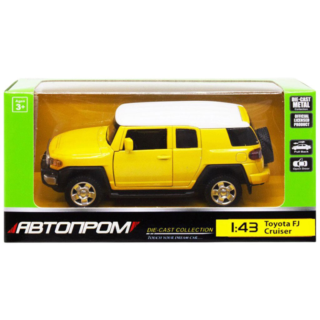 Машинка "Toyota FJ Cruiser", Автопром - № 1 Машинка "Toyota FJ Cruiser", Автопром - № 1