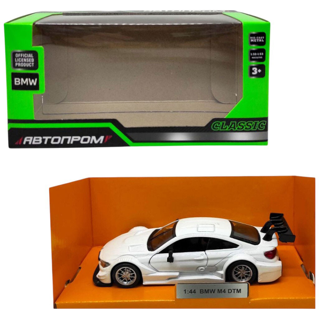 Машинка металлическая "BMW M4 DTM", Автопром - № 1 Машинка металлическая "BMW M4 DTM", Автопром - № 1