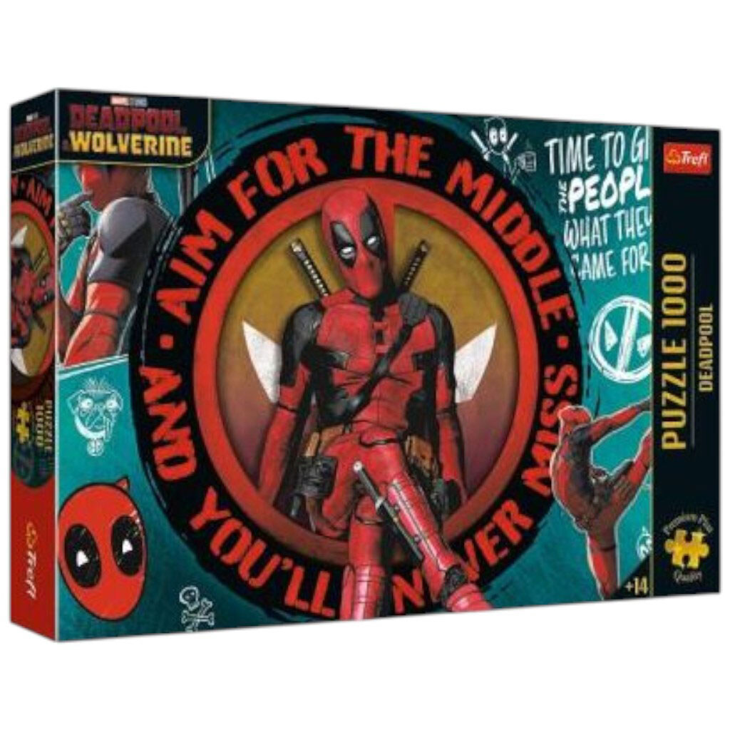 Пазлы, 1000 эл, "Премиум: Дедпул", Trefl - № 1 Пазлы, 1000 эл, "Премиум: Дедпул", Trefl - № 1