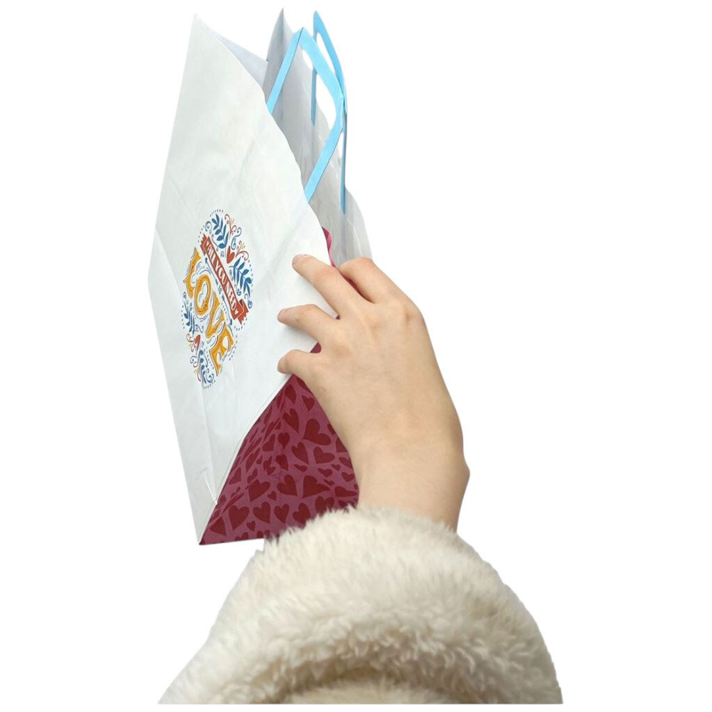 Пакет паперовий з ручками Крафт 32х15х30, Bourgeois - № 2 Пакет паперовий з ручками Крафт 32х15х30, Bourgeois - № 2